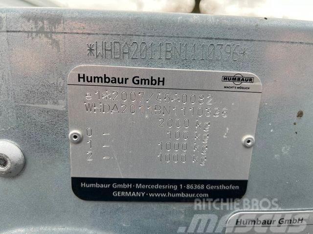 Humbaur FTK204020, Standort: FR/Corcelles Biltransportsläp