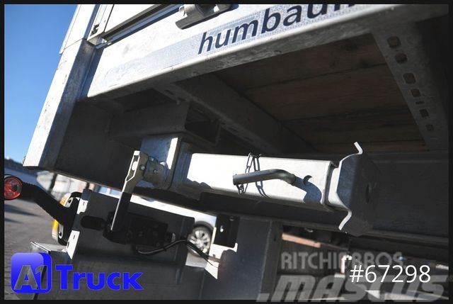 Humbaur HBT10 BE, BPW Rampenschacht Maskintransporter