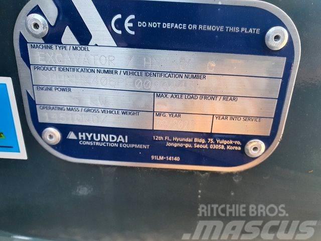 Hyundai HX140LC Bandgrävare