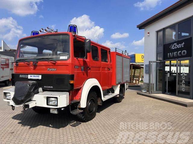 Iveco 90-16 AW 4x4 LF8 Feuerwehr Standheizung 9 Sitze Övriga bilar