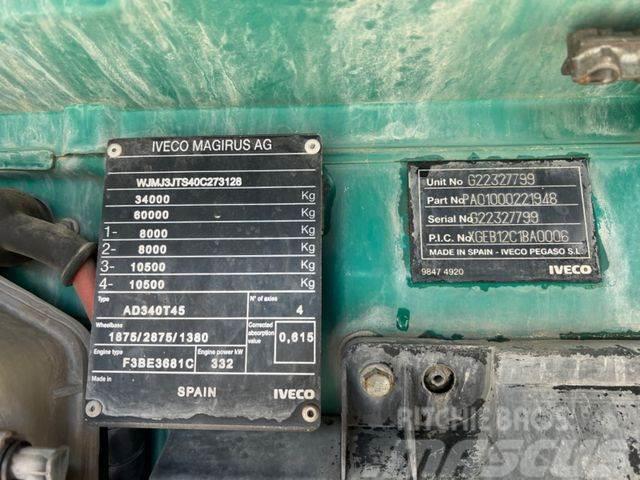 Iveco Trakker 450 8x4 Hiab Lastväxlare/Krokbilar