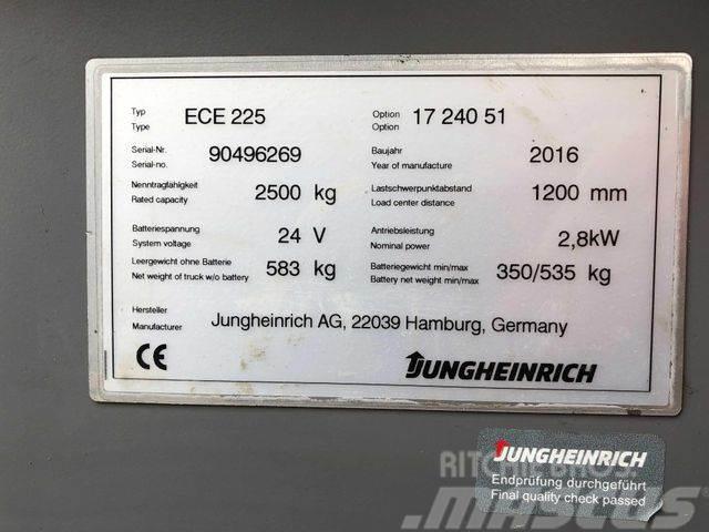 Jungheinrich ECE 225 - 2.400MM GABELN - BJ.2016 Övriga