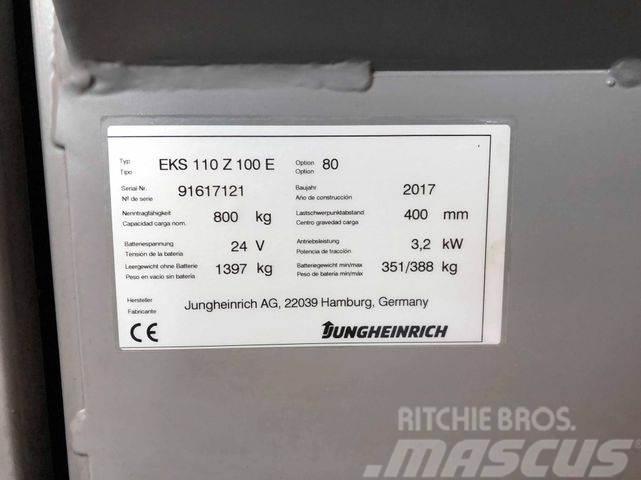 Jungheinrich EKS 110 - BJ. 2017 - NUR 1081 STD. -BATTERIE 86% Övriga