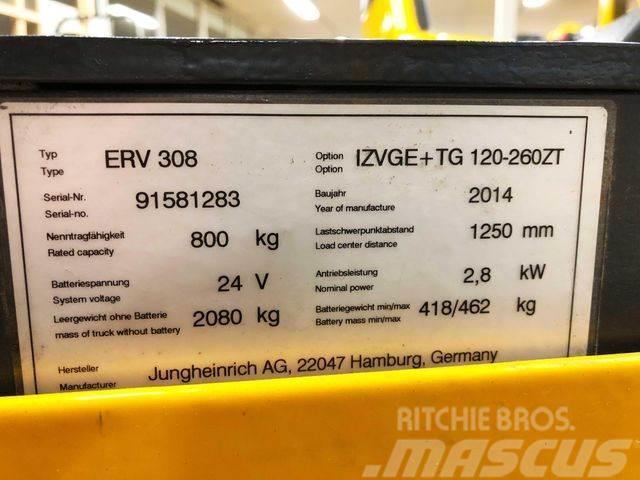 Jungheinrich ERV 308 - SPEZIALBAU - 4659STD. - BJ.2014 Plocktruck, höglyftande