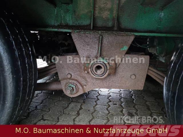 Kaiser SSB 335 / 3 Achser / Blatt / Hydr. Rampen / 34t Låg lastande semi trailer