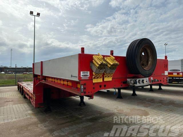 Kel-Berg Tieflader / ausziehbar / 760 mm Låg lastande semi trailer