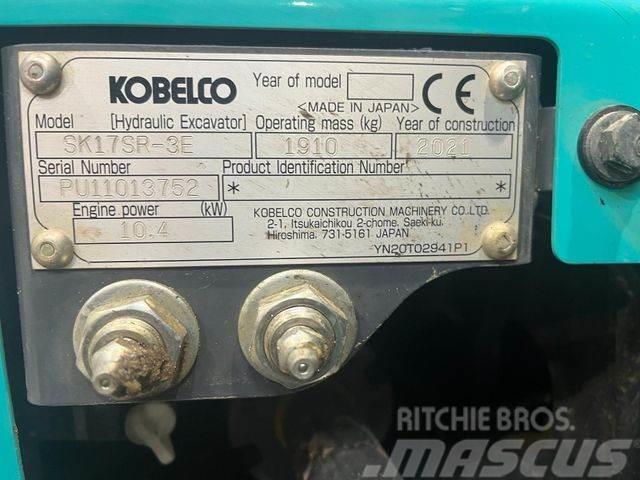 Kobelco SK 17 SR Minigrävare < 7t