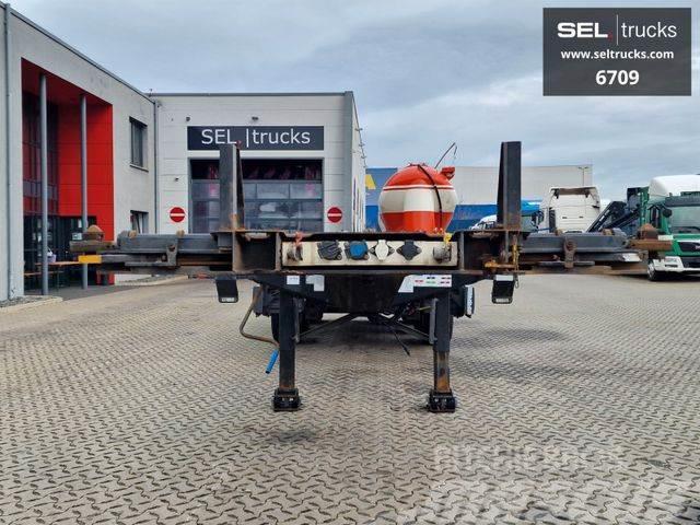 Krone SD / 20- und 40-Fuß-Container / Liftachse Låg lastande semi trailer