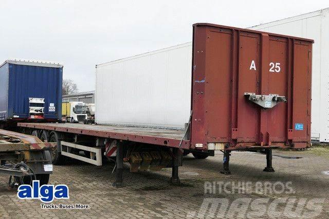  M &amp; V NPSG 31, Pritsche,40Fuß Container,gelenk Låg lastande semi trailer
