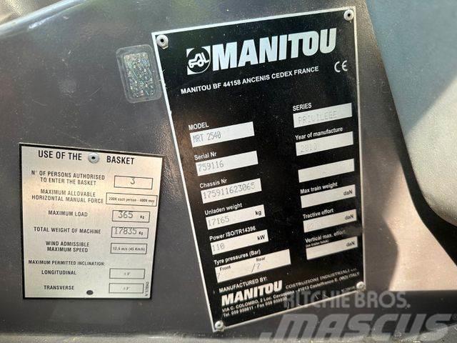 Manitou MRT 2540 P manipulator vin 065 Frontlastare och grävare