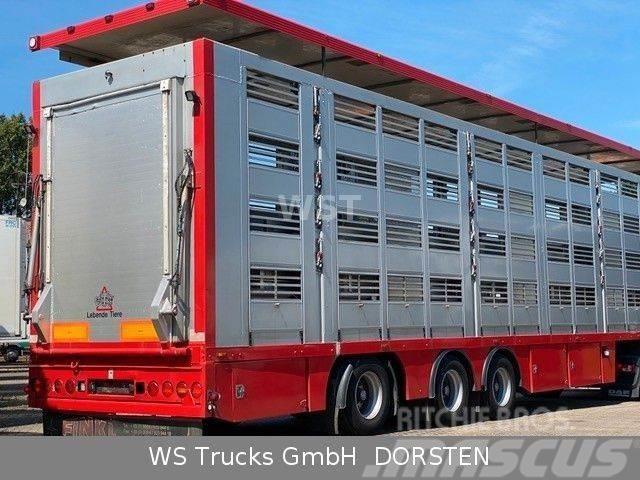  Menke-Janzen 4 Stock Vollalu Typ 2 Lenkachse Djurtransport trailer