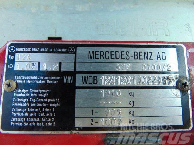 Mercedes-Benz 124E 200 vin 985 Personbilar