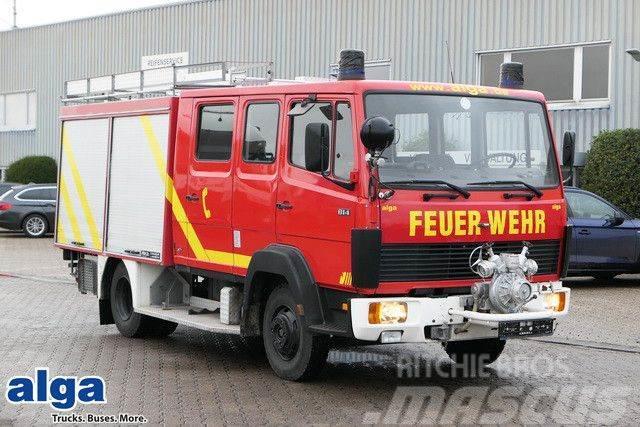 Mercedes-Benz 814 F 4x2, Pumpe, DOKA, Feuerwehr, 26tkm Övriga bilar