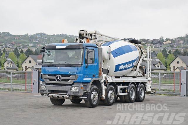 Mercedes-Benz ACTROS 3244* Betonpumpe 24 m* 8x4 * Top Zustand Cementbil