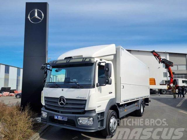 Mercedes-Benz Atego 1630 L 4x2 Schwenkwand LBW 2x AHK Klima Lastbilar för dryckesleveranser