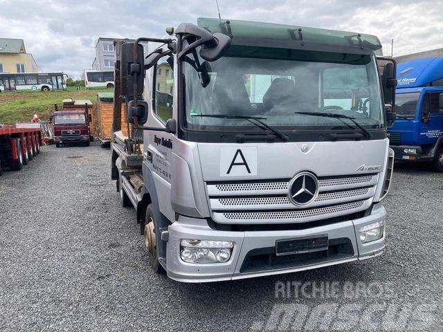 Mercedes-Benz Atego 3 Meiler Absetzkipper abgelastet 7,5t Lastväxlare med kabellift