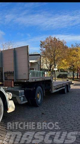 Müller-Mitteltal T2 / BPW / 2 Achsen Låg lastande semi trailer
