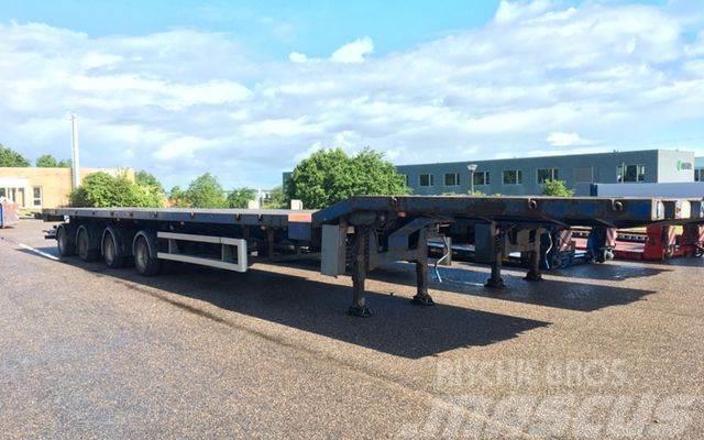 Nooteboom Tele trailer 48.000 mm Biltransporttrailer