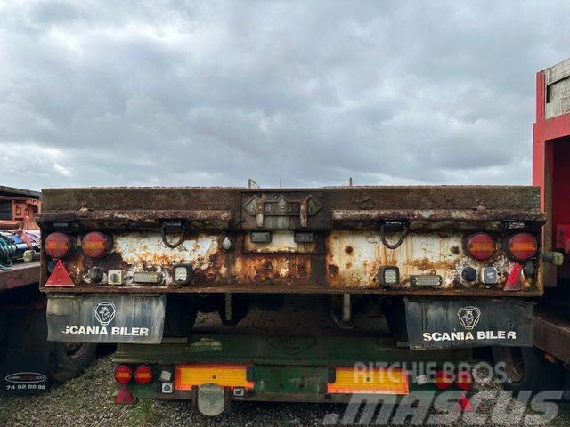 Nooteboom Tieflader / Zwangslenkung / Ausziehbar Låg lastande semi trailer