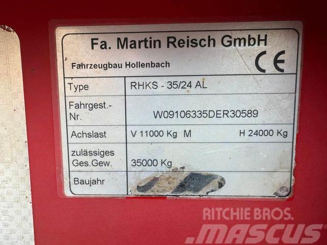 Reisch RHKS-35/24AL *Alu/Stahl Kippaufl./SAF/27m³* Tipptrailer