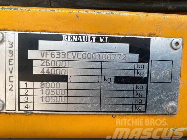 Renault KERAX 420.34 DCi threesided kipper 6x6, 13m3 772 Tippbilar