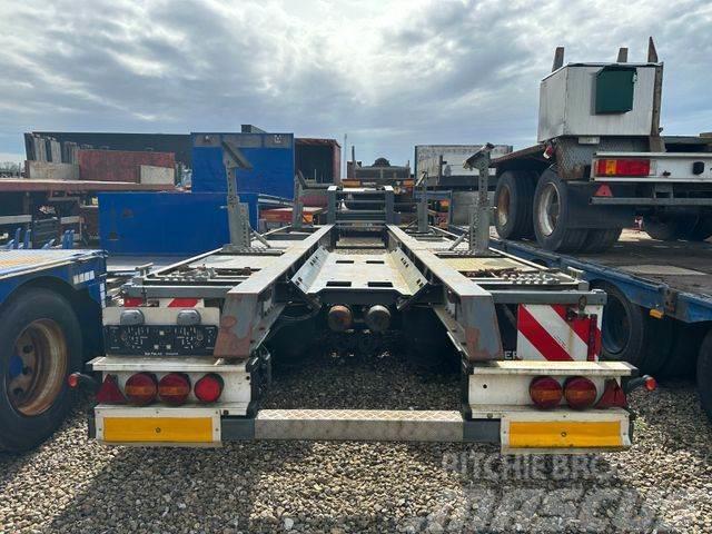 Renders tieflader für boot transport Låg lastande semi trailer