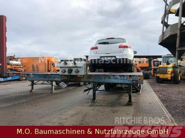 Samro SR 334 DAP / 3 Achser / Låg lastande semi trailer