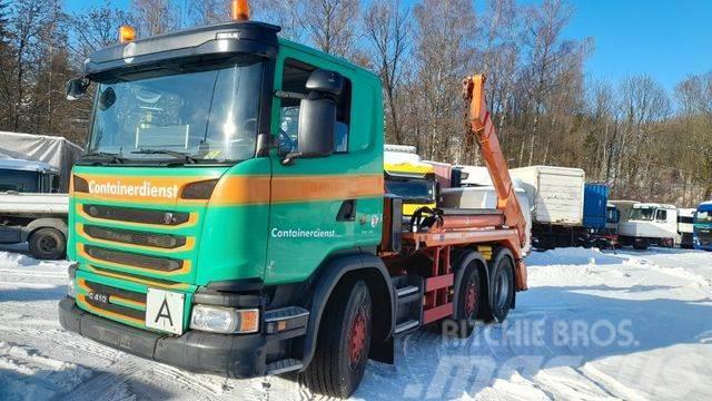 Scania G410,erst309Tkm,MeilerAK16/Funk/Euro 6/Tüvfrei Lastväxlare med kabellift