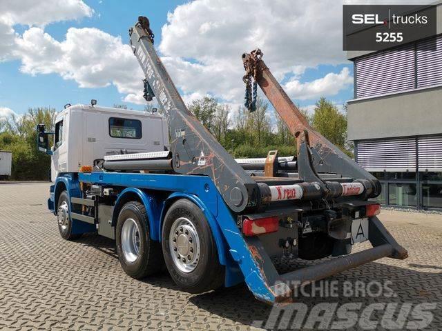 Scania P 380 LB6X2*4HSA / Absetzkipper / neue Batterien Lastväxlare med kabellift