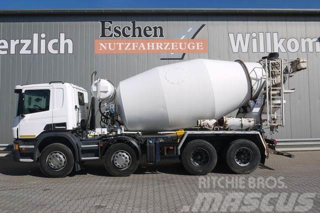 Scania P360 8x4 | 9m³ Intermix*Klima*Blattfederung Cementbil