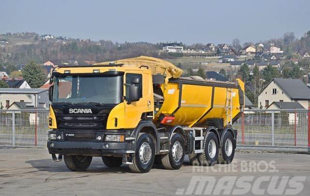 Scania P400 * Kipper / Apshfalt * 8x4 Tippbilar