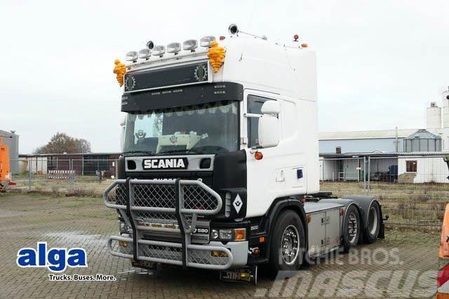 Scania R 164 6x2, V8, Hydraulik, ADR, Klima,Lampenbügel Dragbilar