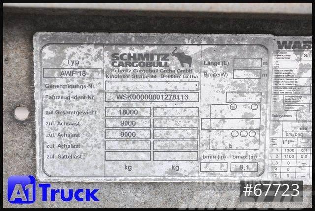 Schmitz Cargobull AWF 18, Standard BDF, 7,45, verzinkt, Växelflak-/Containersläp
