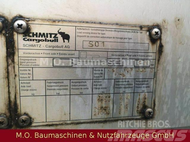 Schmitz Cargobull S 01 / 3 Achser / Luftgefedert / Låg lastande semi trailer