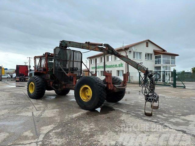  SKOGSMEKAN forst 4x4 with crane, vin 7310 Traktorer