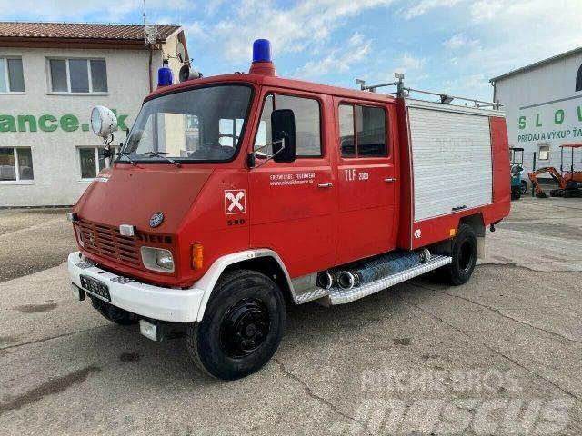 Steyr fire truck 4x2 vin 194 Tankbilar