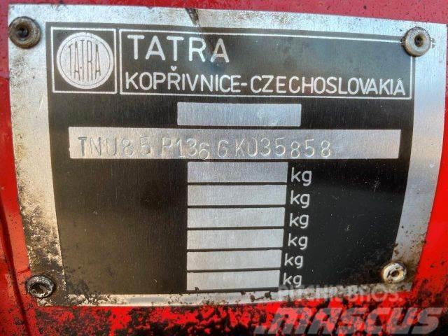 Tatra 815 6x6 stainless tank-drinking water 11m3,858 Slamsugningsbil