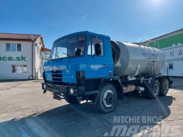 Tatra 815 6x6 stainless tank-drinking water 11m3,858 Tankbilar