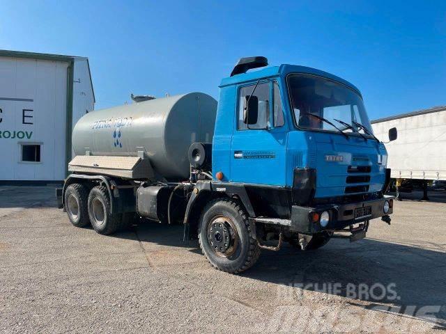 Tatra 815 6x6 stainless tank-drinking water 11m3,858 Slamsugningsbil