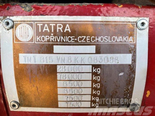 Tatra T 815 betonmixer 15m3 8x8 vin 088 Cementbil