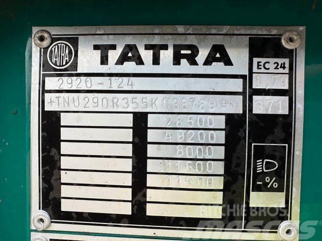 Tatra T 815 woodtransporter 6x6, crane+WILD 789+101 Allterrängkranar