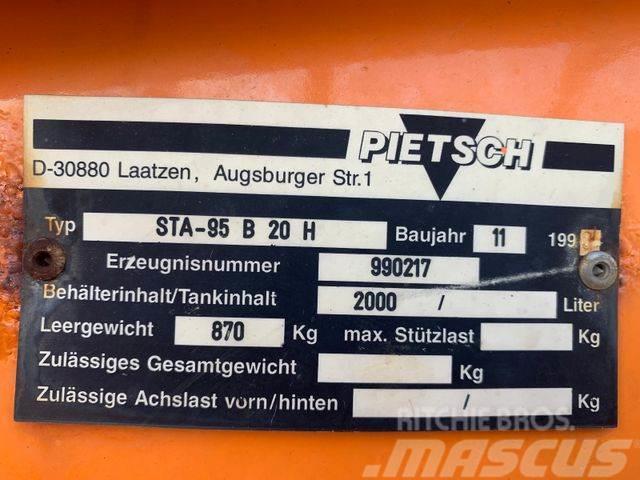 Unimog Pietsch Salzstreuer STA95-B Unimog Bandstreuer Plogbilar