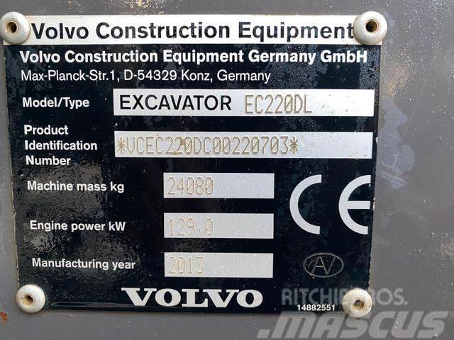 Volvo EC220 DL **BJ2013 *12558H/LASER Topcon *TOP* Bandgrävare