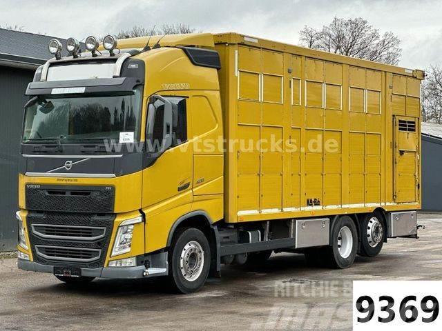 Volvo FH 420 6x2 KA-BA 3Stock Djurtransporter
