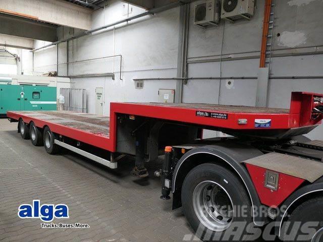 Zorzi MK24, 3-Achser, 8m Tiefbett, BPW-Achsen Låg lastande semi trailer
