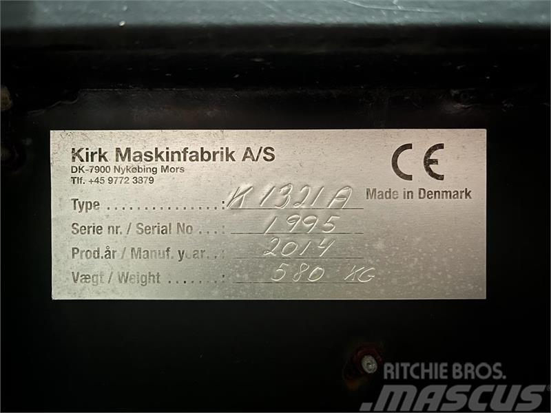  Kirk Mandskabskurv K1321A m. hydraulisk sving og a Teleskoplastare