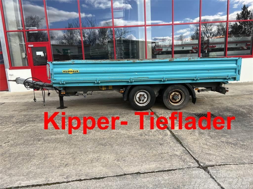 Humbaur HTK 10 50 24 Tandem Kipper- Tieflader Tippsläp