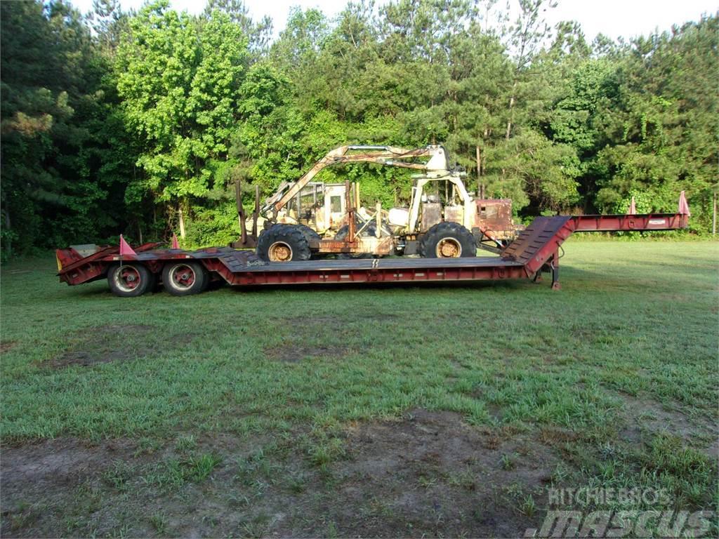 Clark 70,000 lb Låg lastande semi trailer