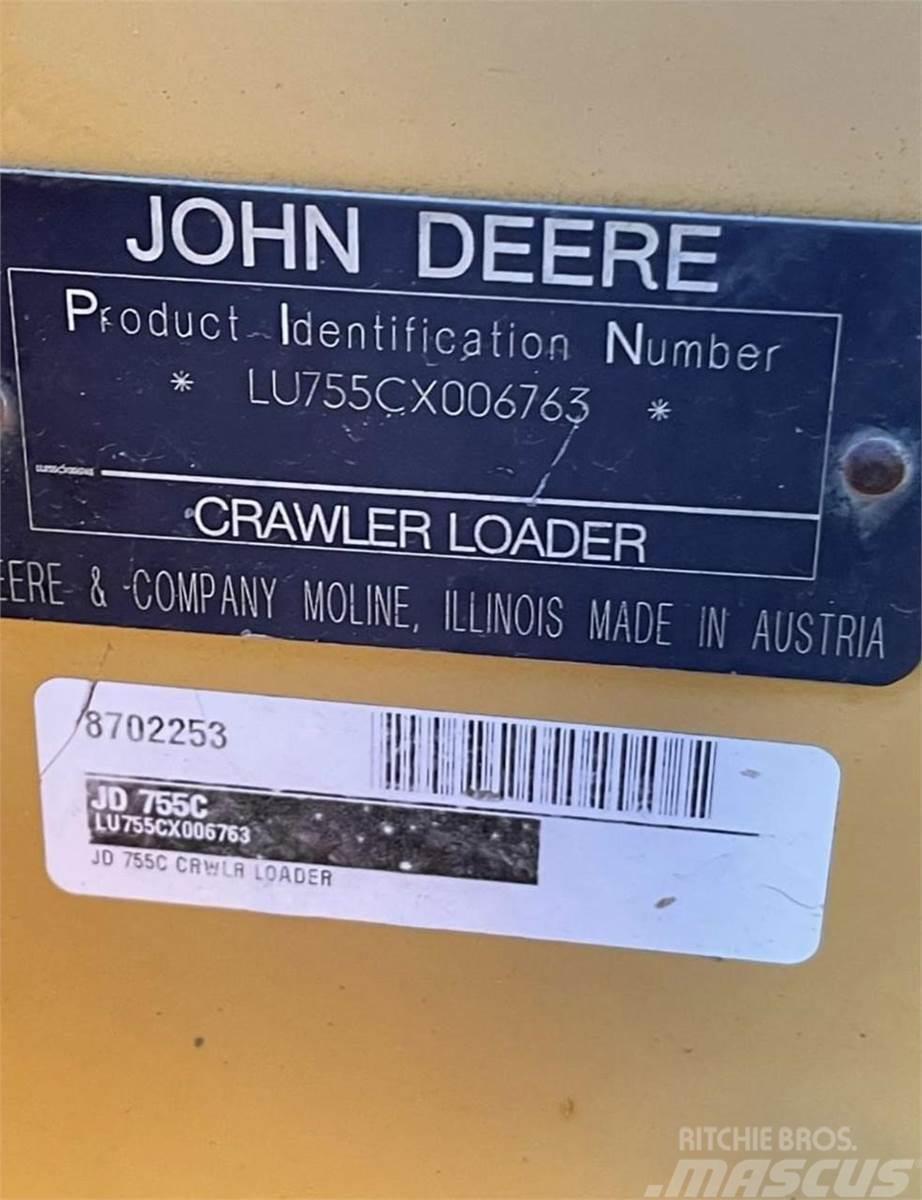 John Deere 755C Bandlastare