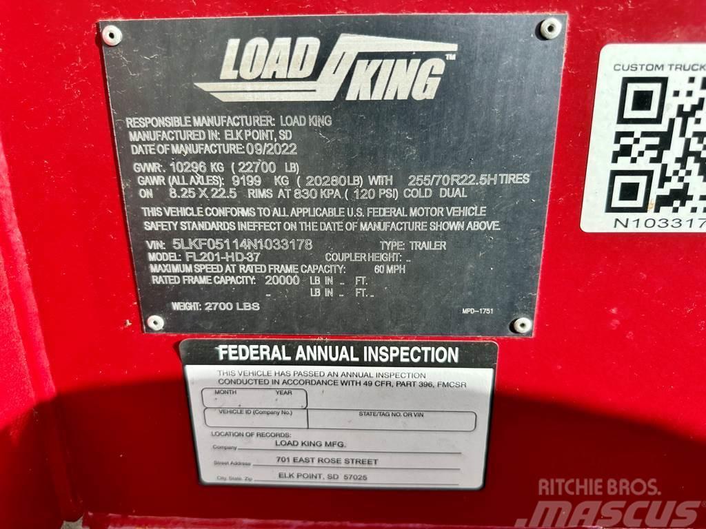 Load King FL201-HD-37 Hjulaxlar